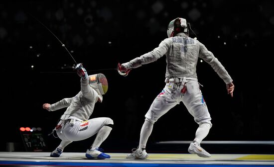 Japan Olympics 2020 Fencing Men Sabre Team