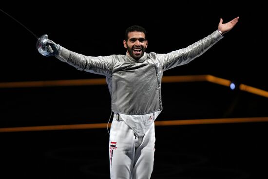 Japan Olympics 2020 Fencing Men Sabre Team