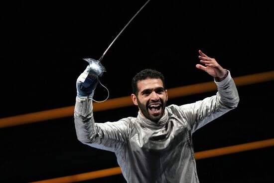 Japan Olympics 2020 Fencing Men Sabre Team