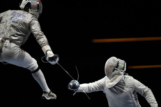 Japan Olympics 2020 Fencing Men Sabre Team