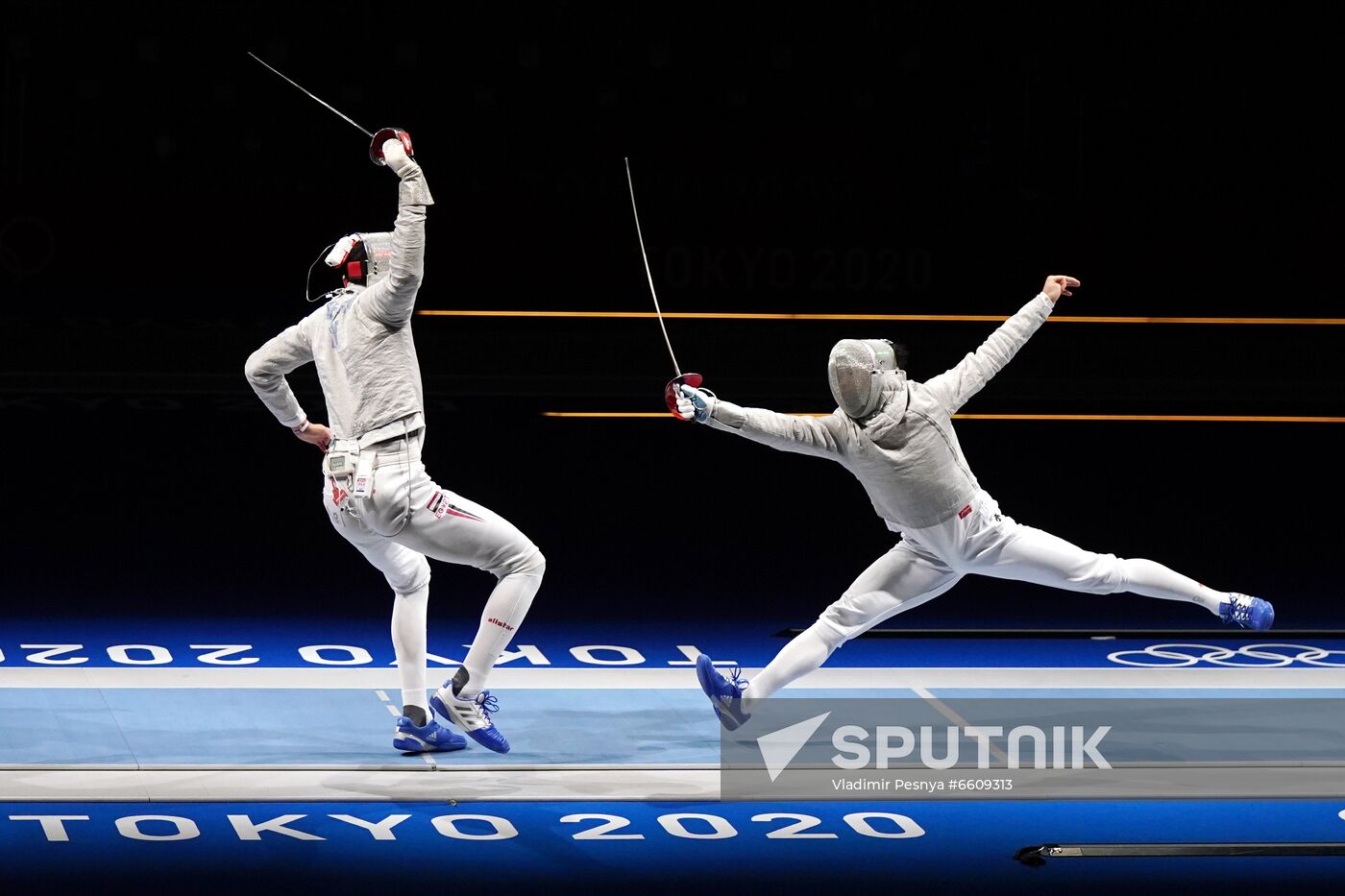 Japan Olympics 2020 Fencing Men Sabre Team