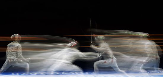 Japan Olympics 2020 Fencing Men Sabre Team