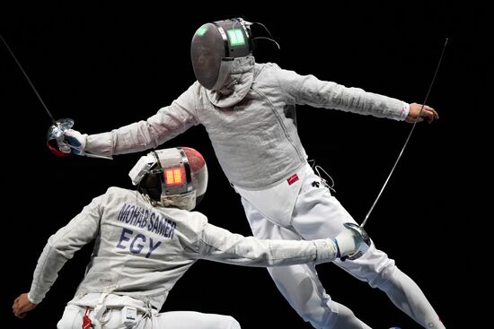 Japan Olympics 2020 Fencing Men Sabre Team