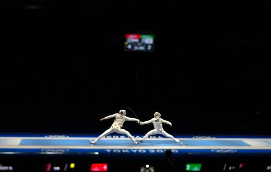 Japan Olympics 2020 Fencing Men Sabre Team