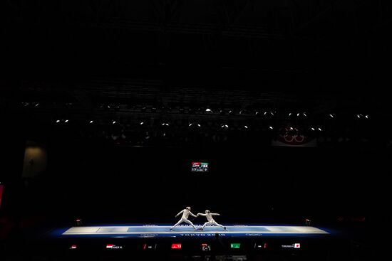 Japan Olympics 2020 Fencing Men Sabre Team