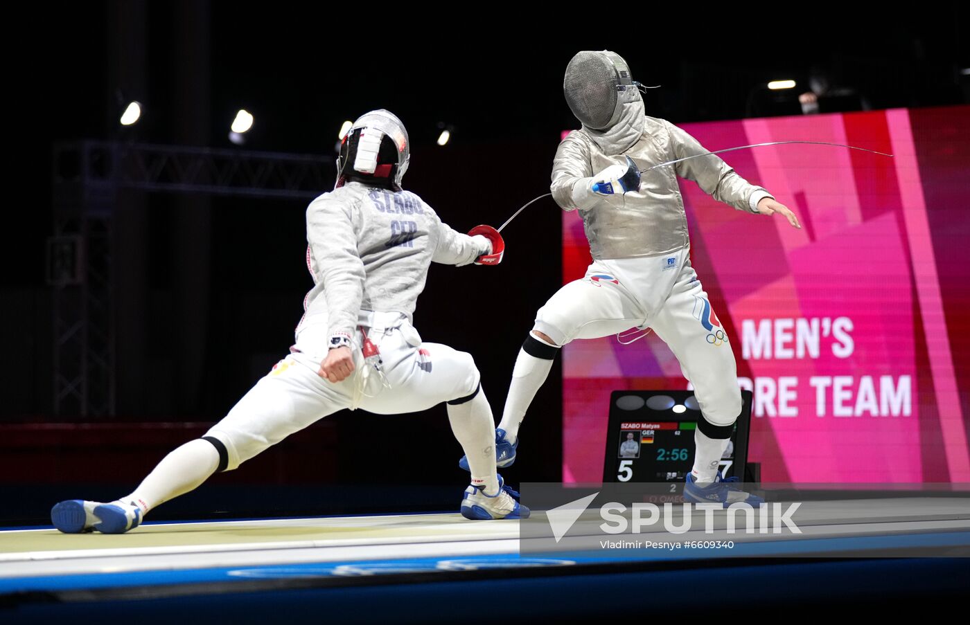 Japan Olympics 2020 Fencing Men Sabre Team