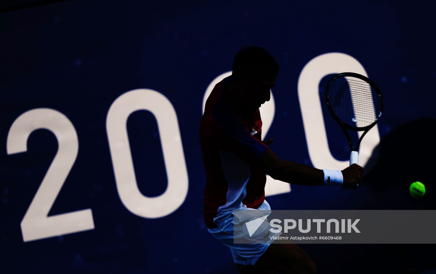 Japan Olympics 2020 Tennis Men Djokovic - Davidovich Fokina