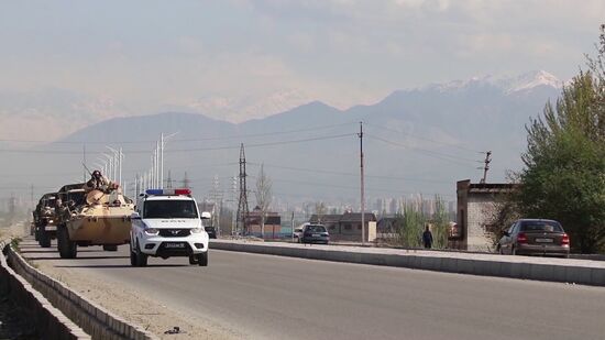 Tajikistan Russia Military Drills Troops Relocation