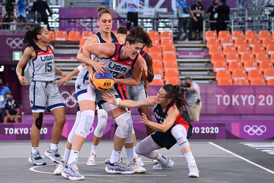 Japan Olympics 2020 3x3 Basketball Women