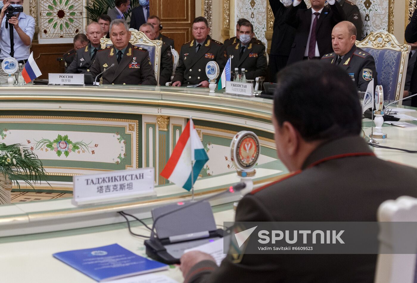 Tajikistan SCO Defence Ministers Meeting