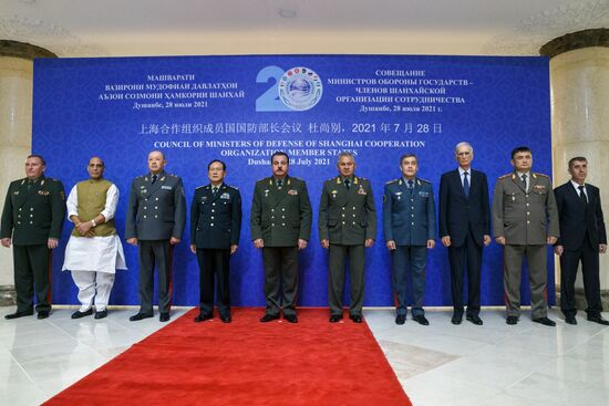Tajikistan SCO Defence Ministers Meeting