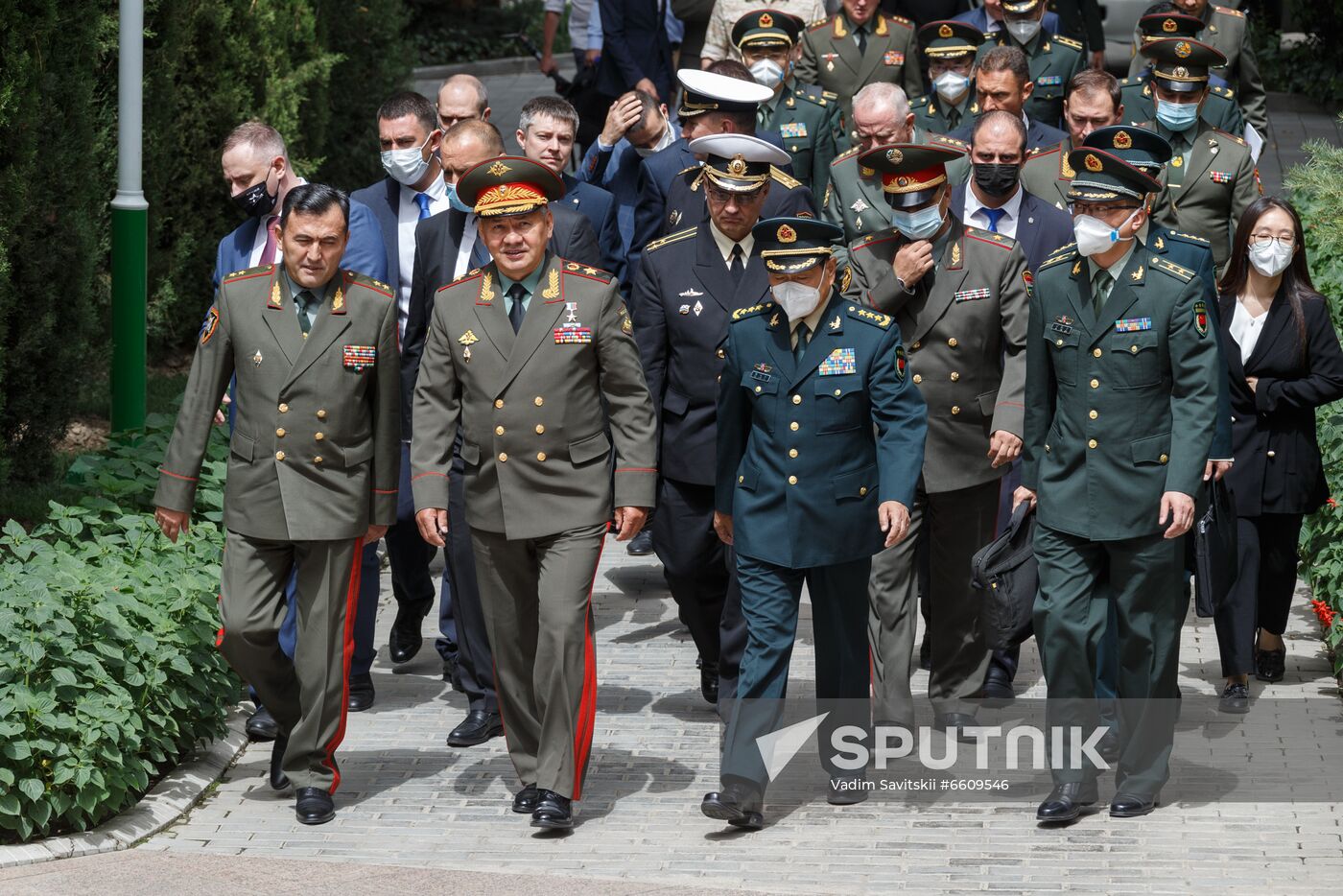 Tajikistan SCO Defence Ministers Meeting