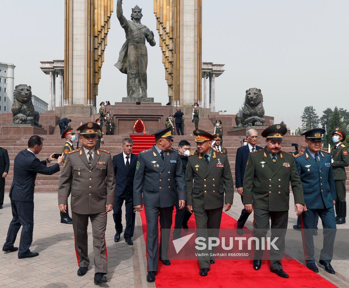 Tajikistan SCO Defence Ministers Meeting