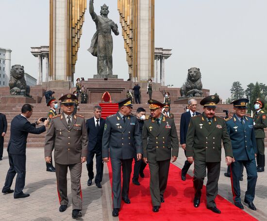 Tajikistan SCO Defence Ministers Meeting