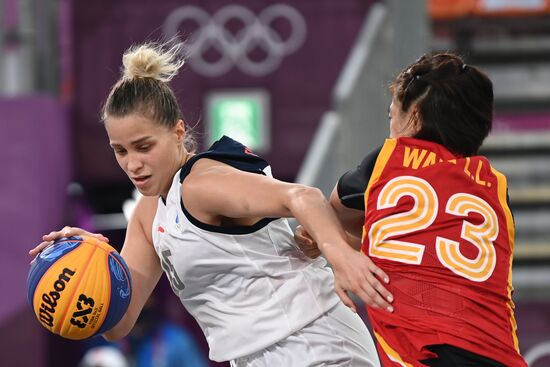 Japan Olympics 2020 3x3 Basketball Women