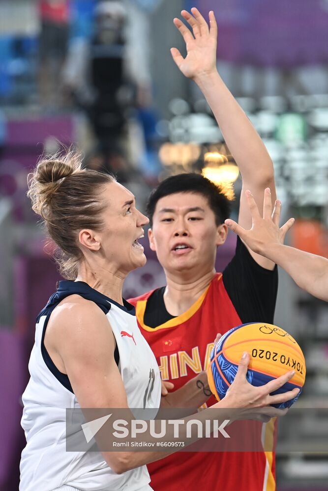 Japan Olympics 2020 3x3 Basketball Women