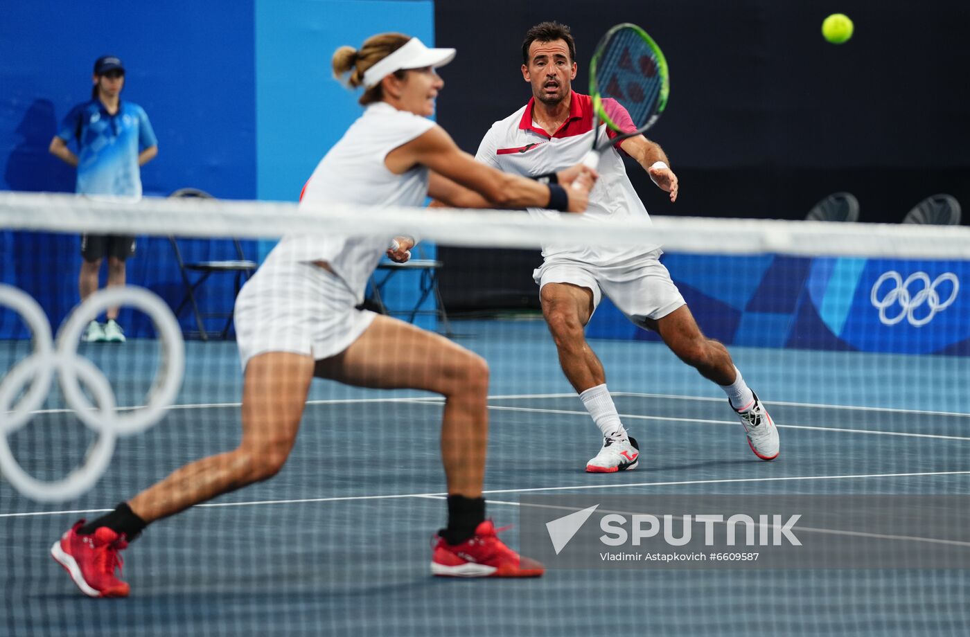 Japan Olympics 2020 Tennis Mixed Jurak/Dodig - Pavlyuchenkova/Rublev