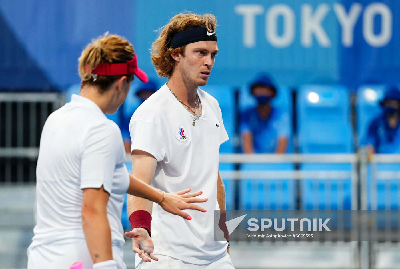 Japan Olympics 2020 Tennis Mixed Jurak/Dodig - Pavlyuchenkova/Rublev