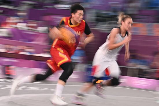 Japan Olympics 2020 3x3 Basketball Women