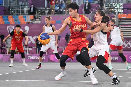 Japan Olympics 2020 3x3 Basketball Women