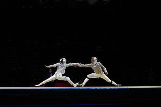 Japan Olympics 2020 Fencing Men Sabre Team