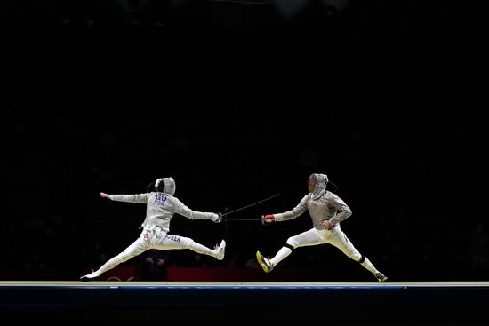 Japan Olympics 2020 Fencing Men Sabre Team