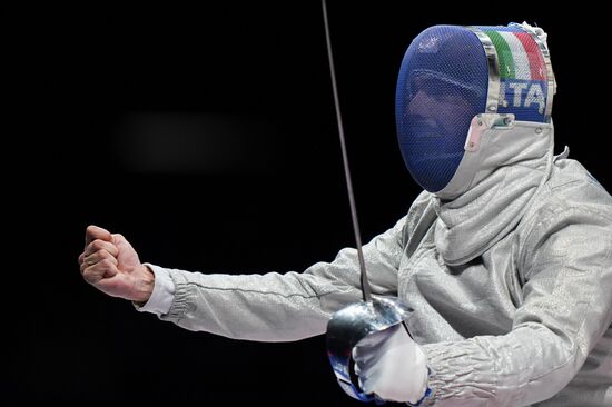 Japan Olympics 2020 Fencing Men Sabre Team