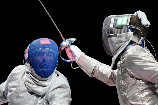 Japan Olympics 2020 Fencing Men Sabre Team