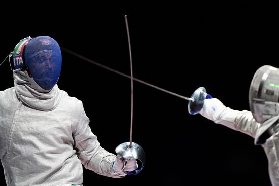 Japan Olympics 2020 Fencing Men Sabre Team