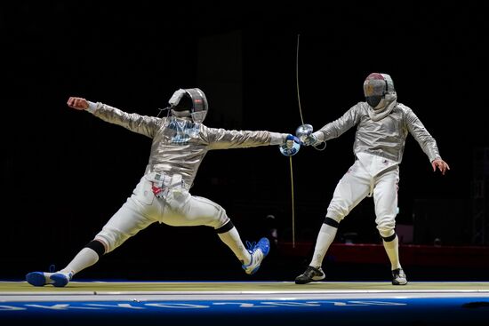 Japan Olympics 2020 Fencing Men Sabre Team