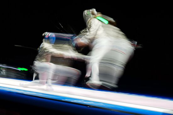 Japan Olympics 2020 Fencing Men Sabre Team