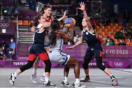 Japan Olympics 2020 3x3 Basketball Women