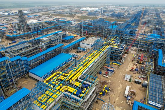Russia Amur Gas Processing Plant