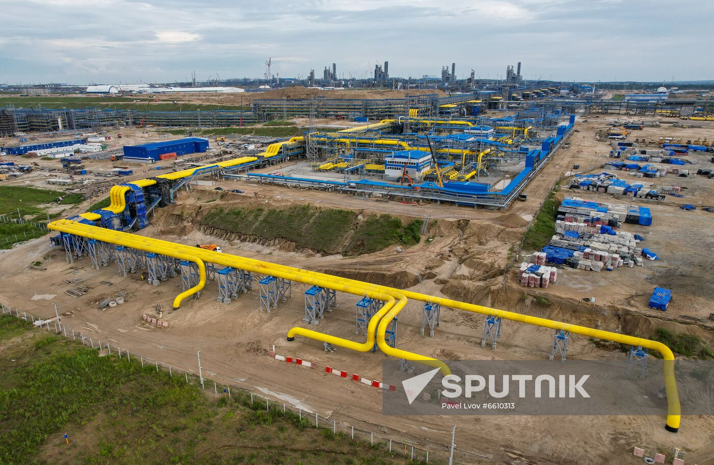 Russia Amur Gas Processing Plant