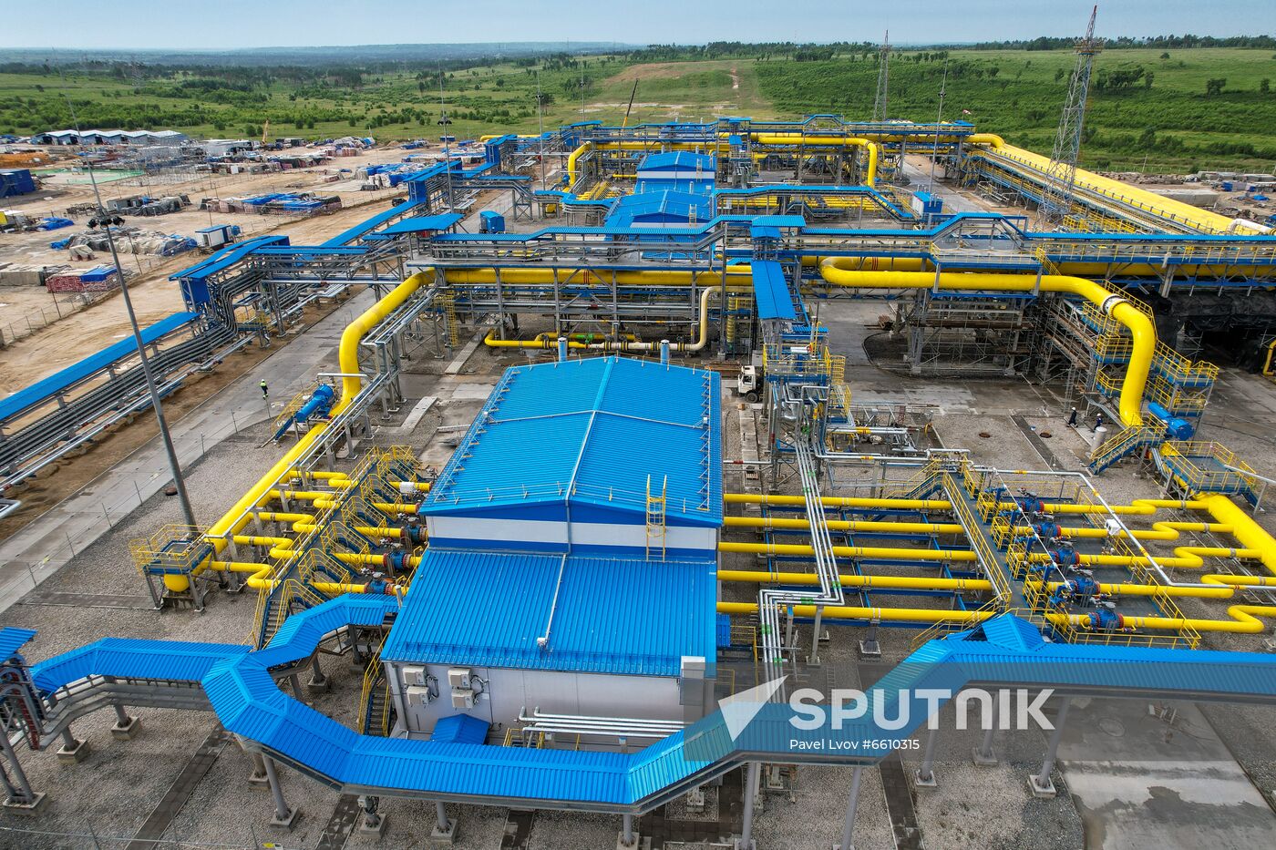 Russia Amur Gas Processing Plant