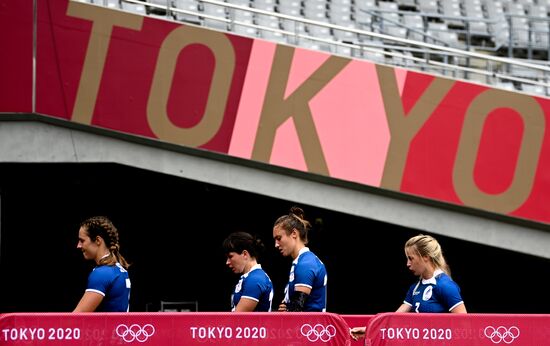 Japan Olympics 2020 Rugby Sevens Women ROC - Great Britain