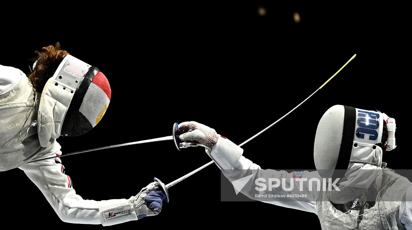 Japan Olympics 2020 Fencing Women Foil