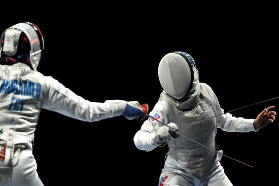 Japan Olympics 2020 Fencing Women Foil