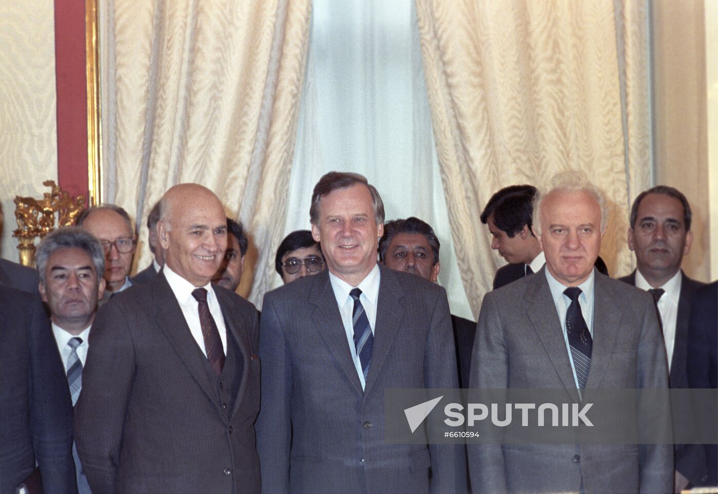 Afghanistan delegation's visit to the Soviet Union