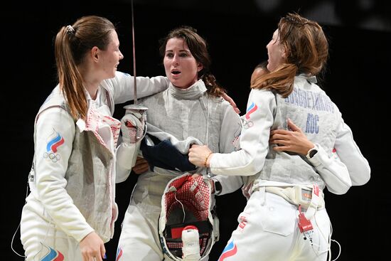 Japan Olympics 2020 Fencing Women Foil