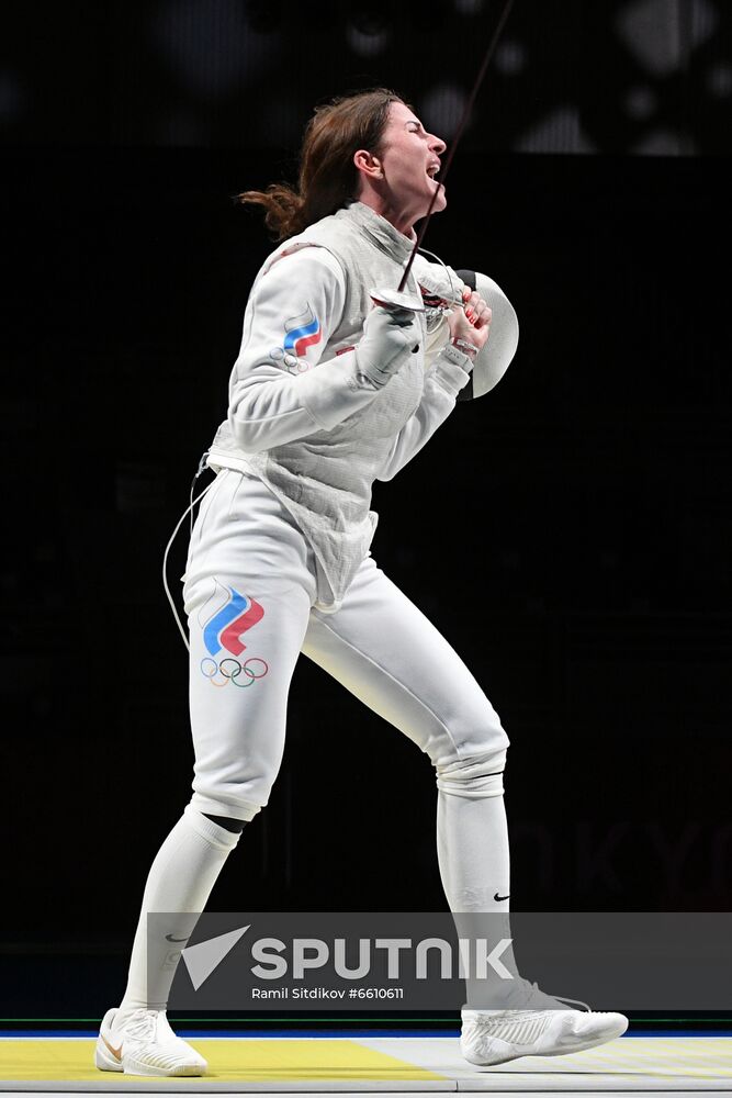 Japan Olympics 2020 Fencing Women Foil