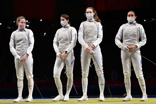 Japan Olympics 2020 Fencing Women Foil