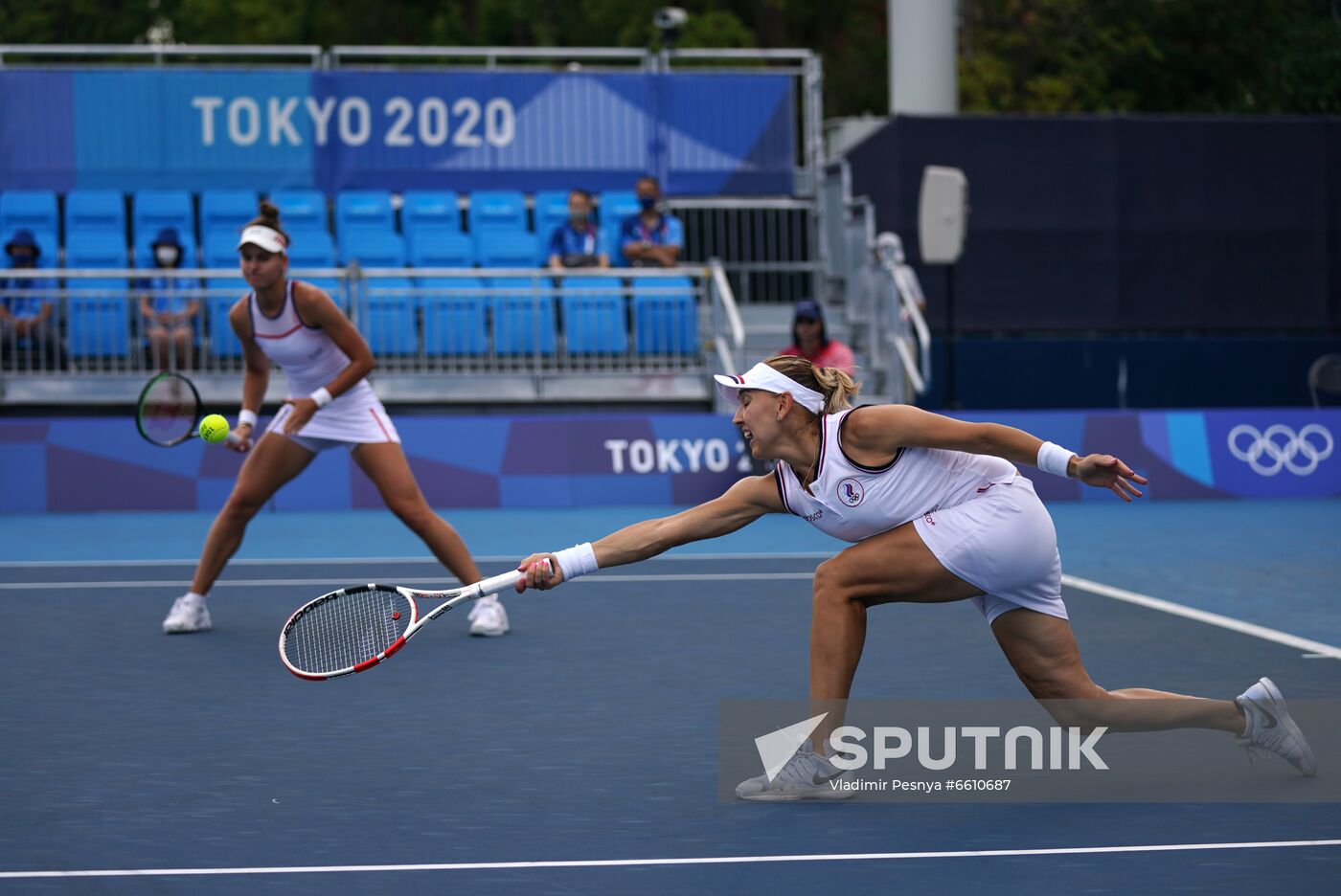 Japan Olympics 2020 Tennis Women Krejcikova/Siniakova - Kudermetova/Vesnina