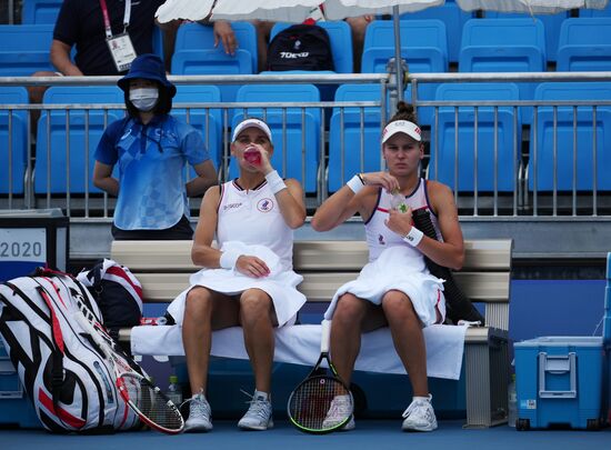 Japan Olympics 2020 Tennis Women Krejcikova/Siniakova - Kudermetova/Vesnina