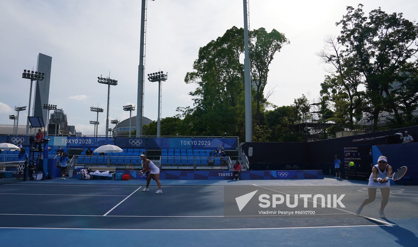 Japan Olympics 2020 Tennis Women Krejcikova/Siniakova - Kudermetova/Vesnina