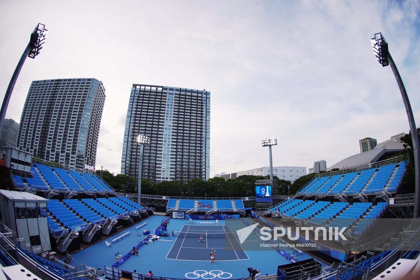 Japan Olympics 2020 Tennis Mixed Doubles Shibahara/Mclachlan - Pavlyuchenkova/Rublev