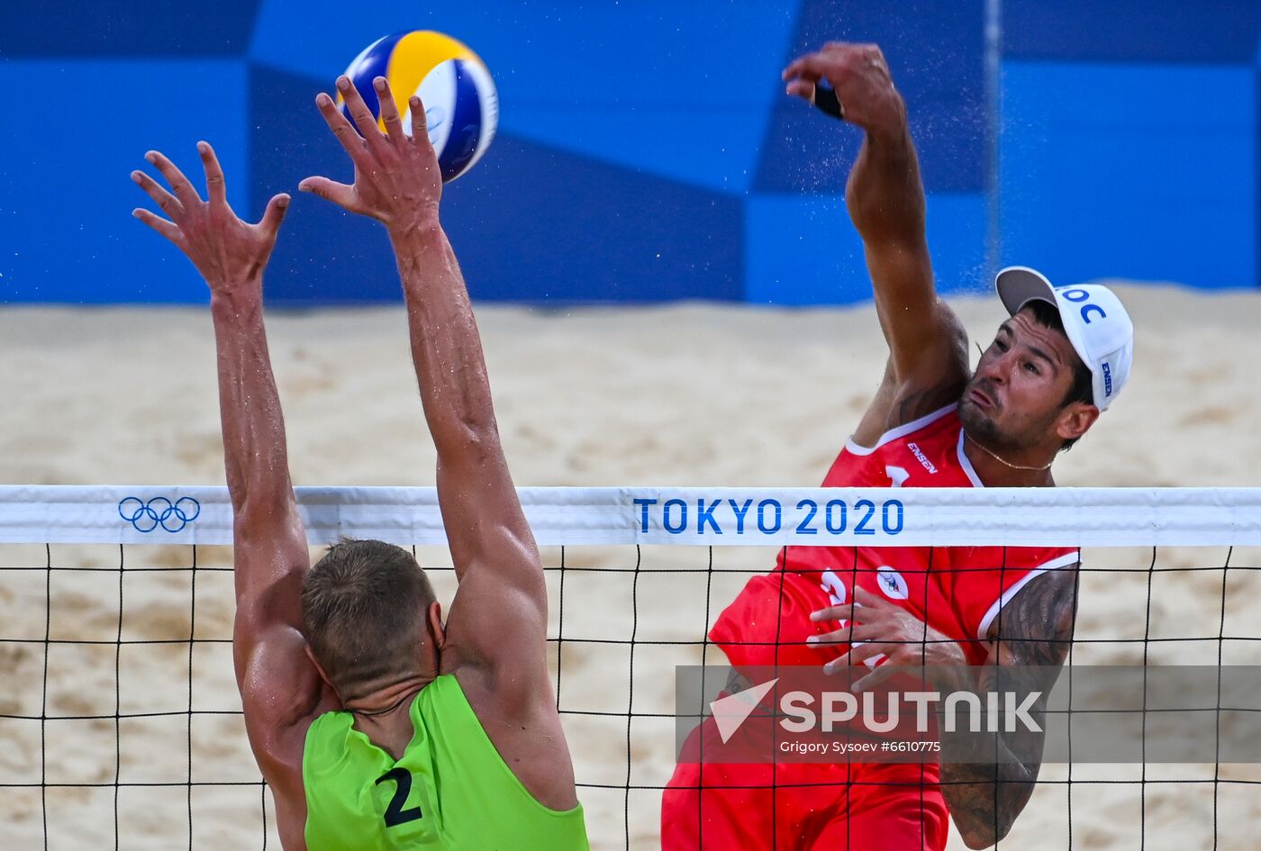 Japan Olympics 2020 Beach Volleyball Men Krasilnikov/Stoyanovskiy - Plavins/Tocs