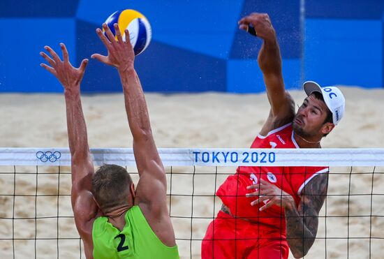 Japan Olympics 2020 Beach Volleyball Men Krasilnikov/Stoyanovskiy - Plavins/Tocs