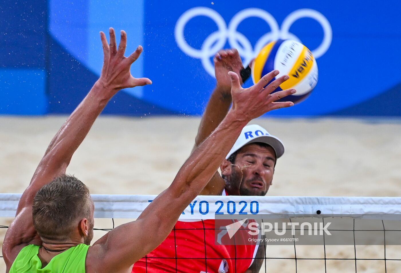 Japan Olympics 2020 Beach Volleyball Men Krasilnikov/Stoyanovskiy - Plavins/Tocs