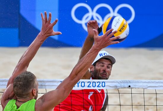 Japan Olympics 2020 Beach Volleyball Men Krasilnikov/Stoyanovskiy - Plavins/Tocs